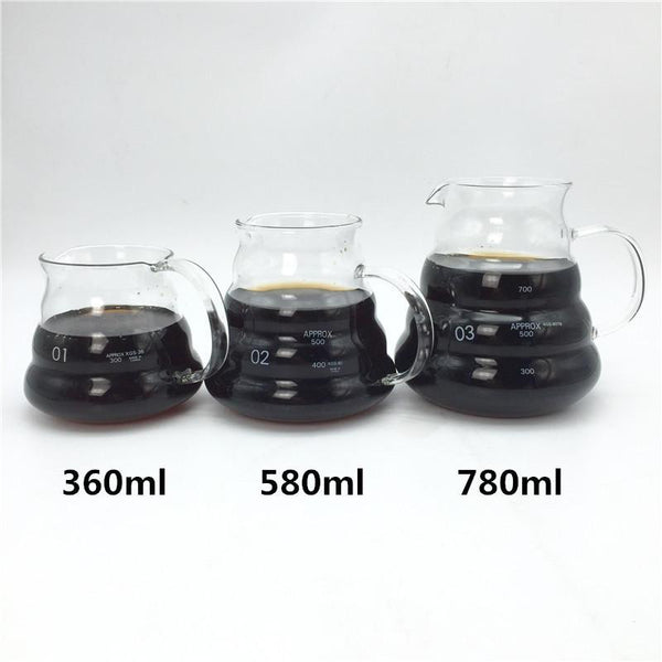 Glass Espresso/Coffee Server