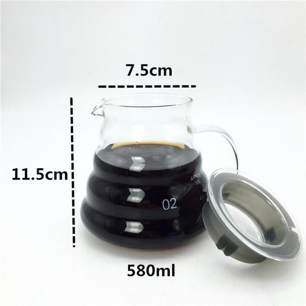 Glass Espresso/Coffee Server